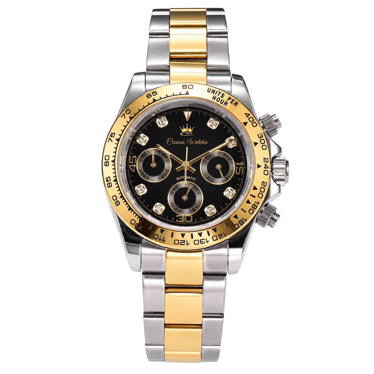Crowno Track Gold Black
